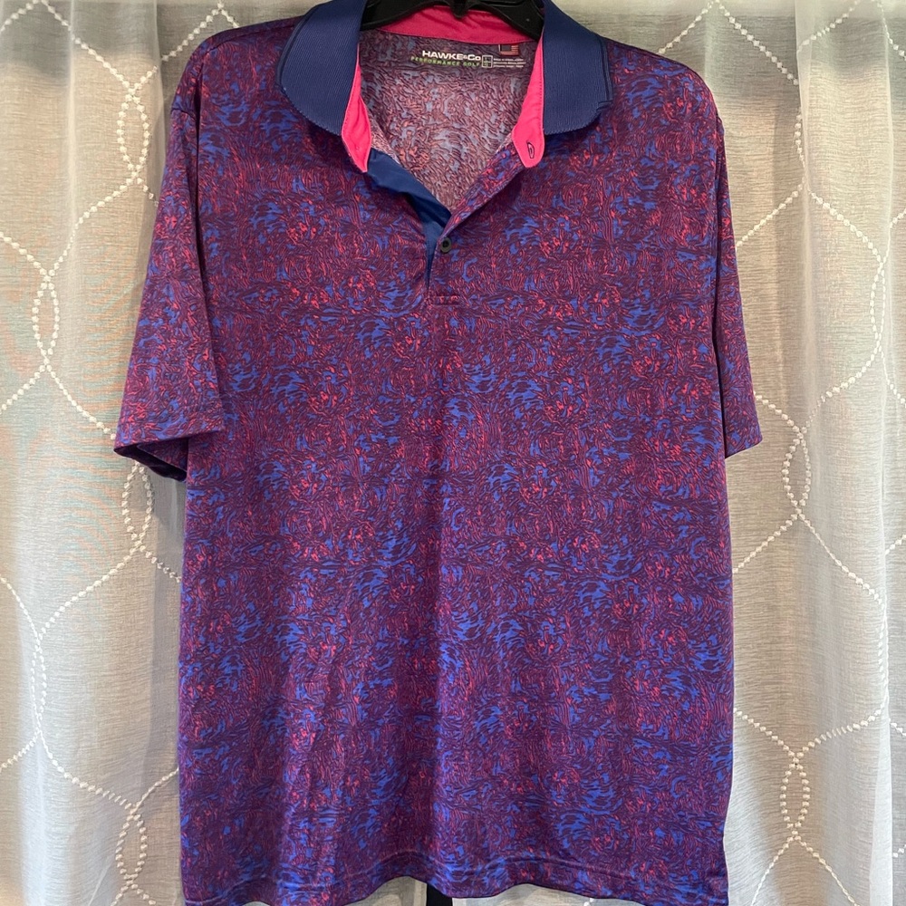 Hawke&Co performance golf polo